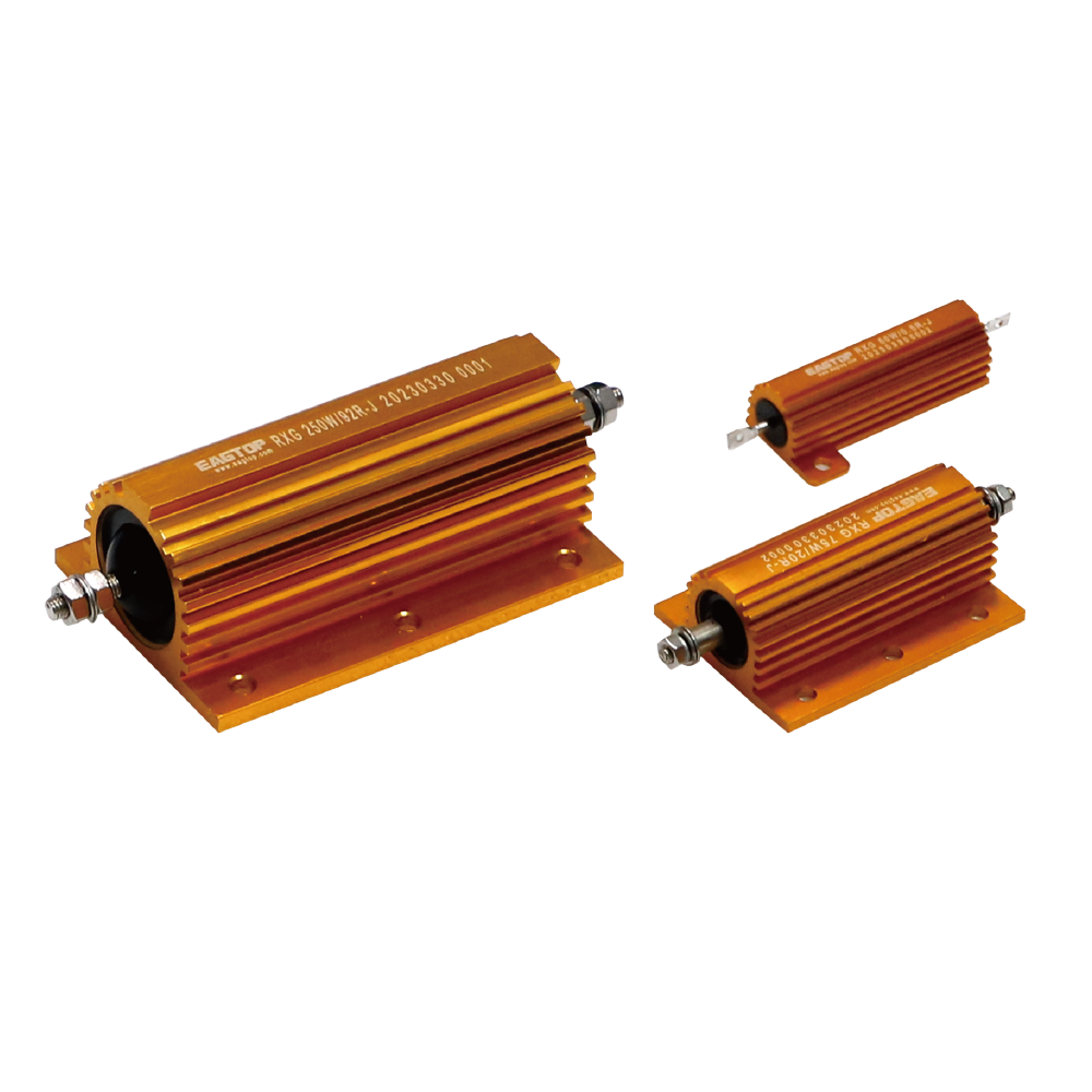 RG系列注塑封装铝壳电阻器